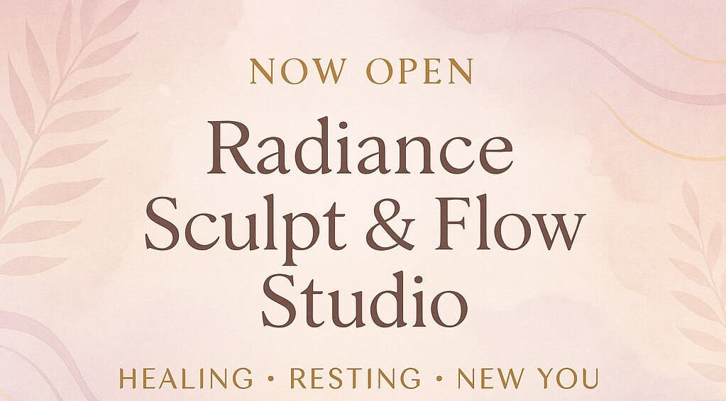 Radiance Sculpt & Flow Studio now open in Gatineau, Québec, CA. Healing, resting, and new beginnings.