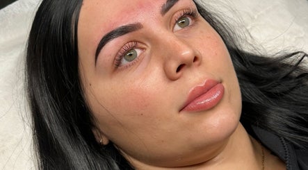 Close-up of radiant skin after treatment at Arched Oasis, Melbourne, Victoria, AU.
