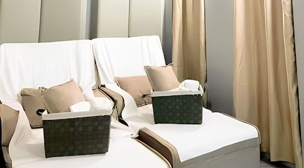 Relaxing lounge chairs at Opulence Serenity Wellness Spa, Massage & Reflexology - Subiaco, Western Australia, AU.