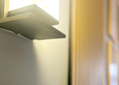 Elegant wall lighting at Opulence Serenity | Wellness Spa, Massage & Reflexology | Subiaco, Western Australia, AU.