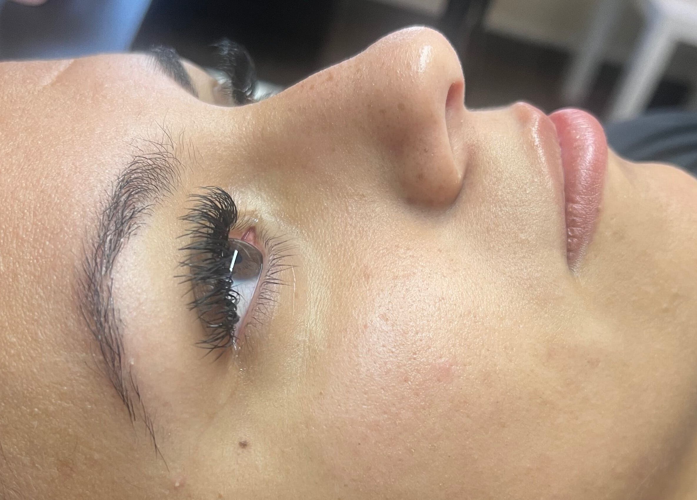Beautiful lashes at Wispy Mink Lash Studio, Pretoria, Gauteng, ZA.