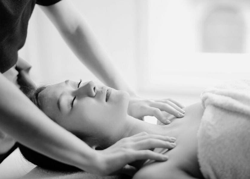 Relaxing massage session at Living Well Massage Town Hall, Sydney, New South Wales, AU.