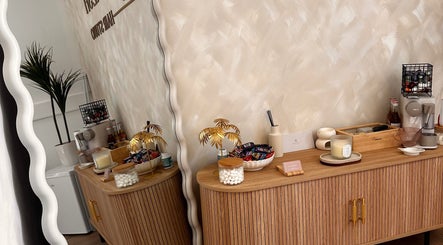 Chic interior of Kelseigh Walsh Hair - Studio in Anstey, England, GB showcasing a stylish setup.