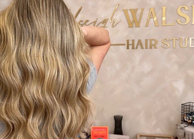 Lush blonde waves at Kelseigh Walsh Hair - Studio, Anstey, England, GB showcasing elegant hairstyle.