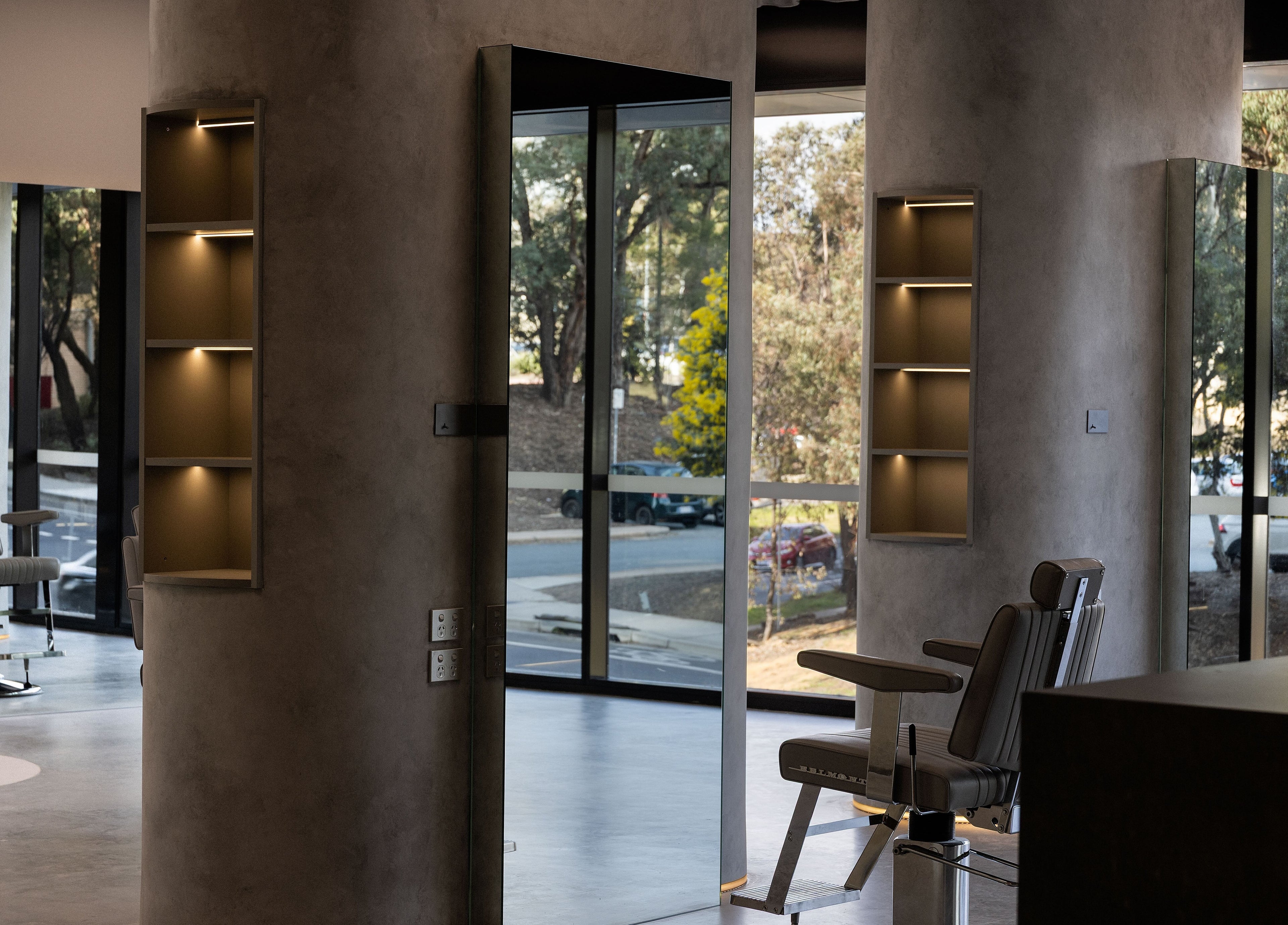 Elegant interior of Alkami with a stylish chair, Belconnen, Australian Capital Territory, AU.