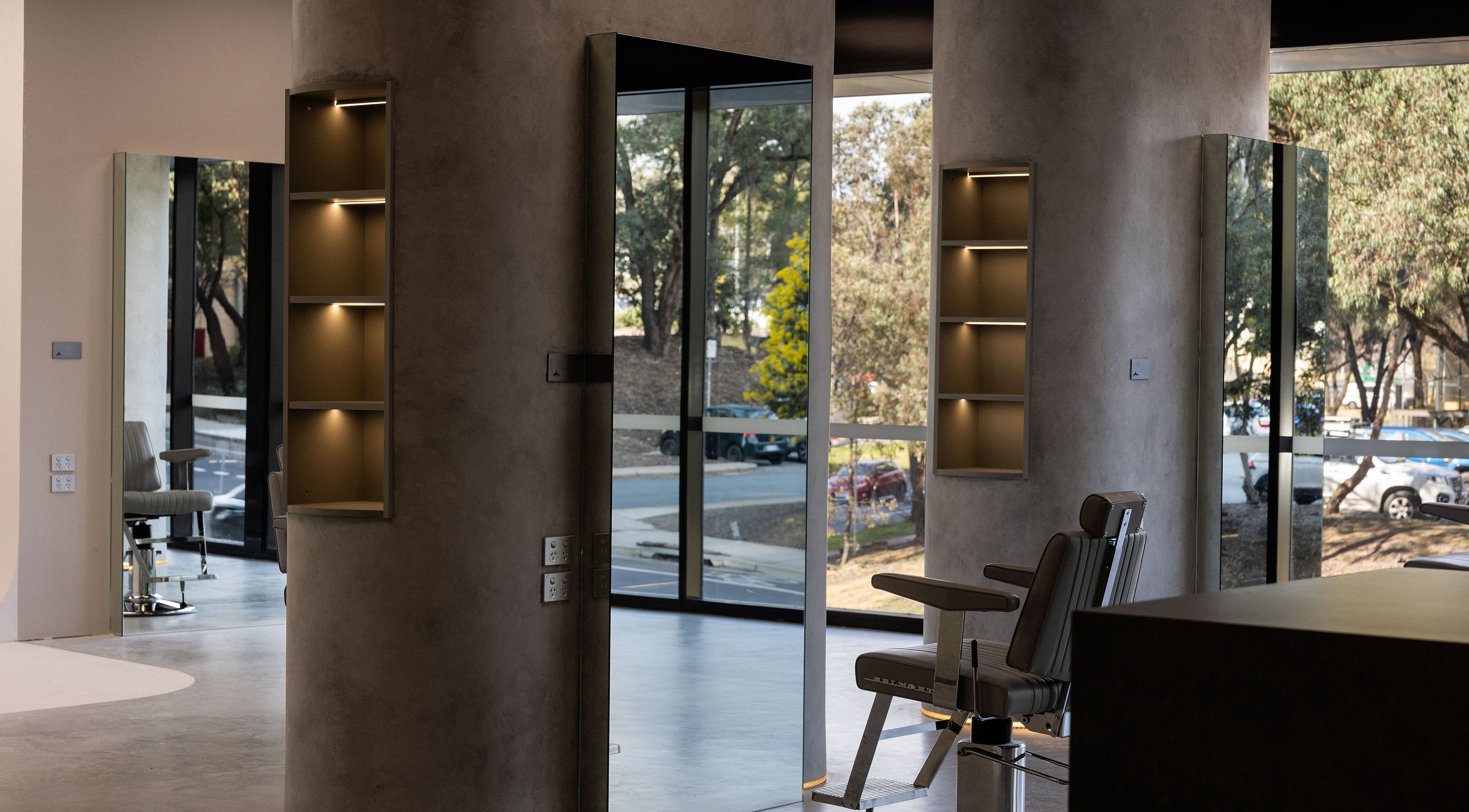 Elegant interior of Alkami with a stylish chair, Belconnen, Australian Capital Territory, AU.
