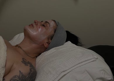 Relaxing facial treatment at Enhance Beauty, Albion Park Rail, New South Wales, AU. Experience ultimate relaxation.