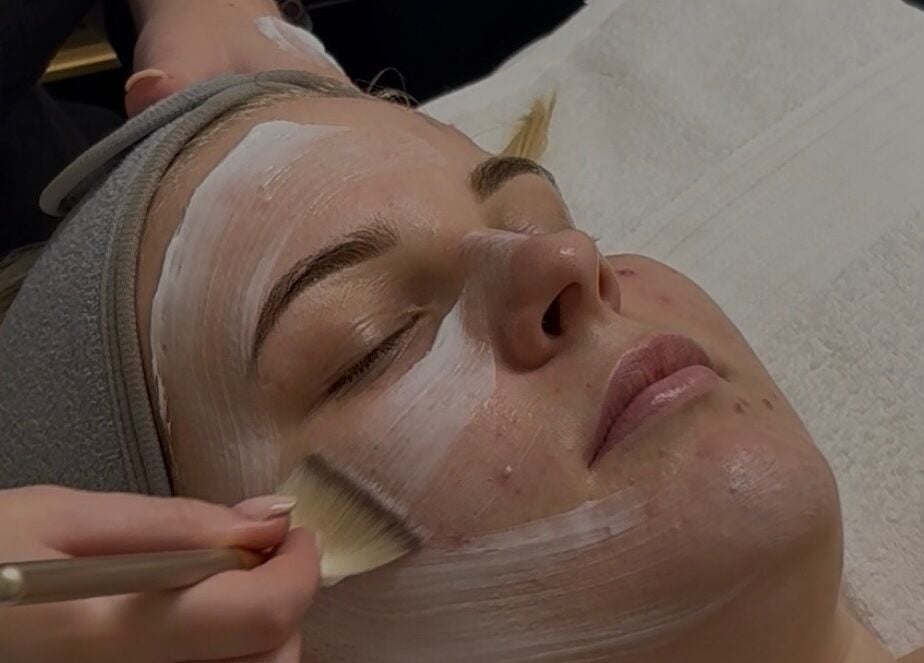Relaxing facial treatment at Enhance Beauty, Albion Park Rail, New South Wales, AU.