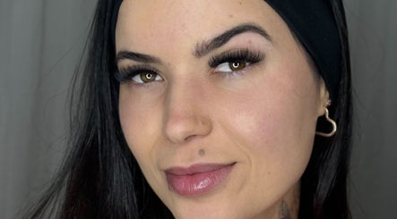 Close do design de cílios na Shirley Lash Design, Coral Springs, Florida, US.