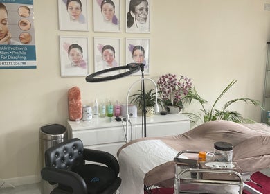Elegance Beauty & Aesthetics treatment room in March, England, GB - tranquil and well-equipped.