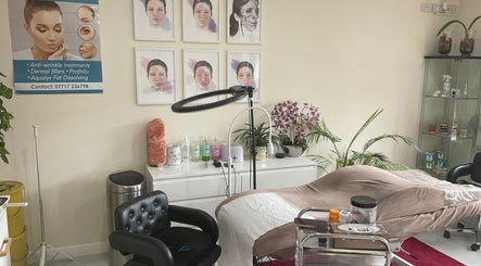 Elegance Beauty & Aesthetics treatment room in March, England, GB - tranquil and well-equipped.