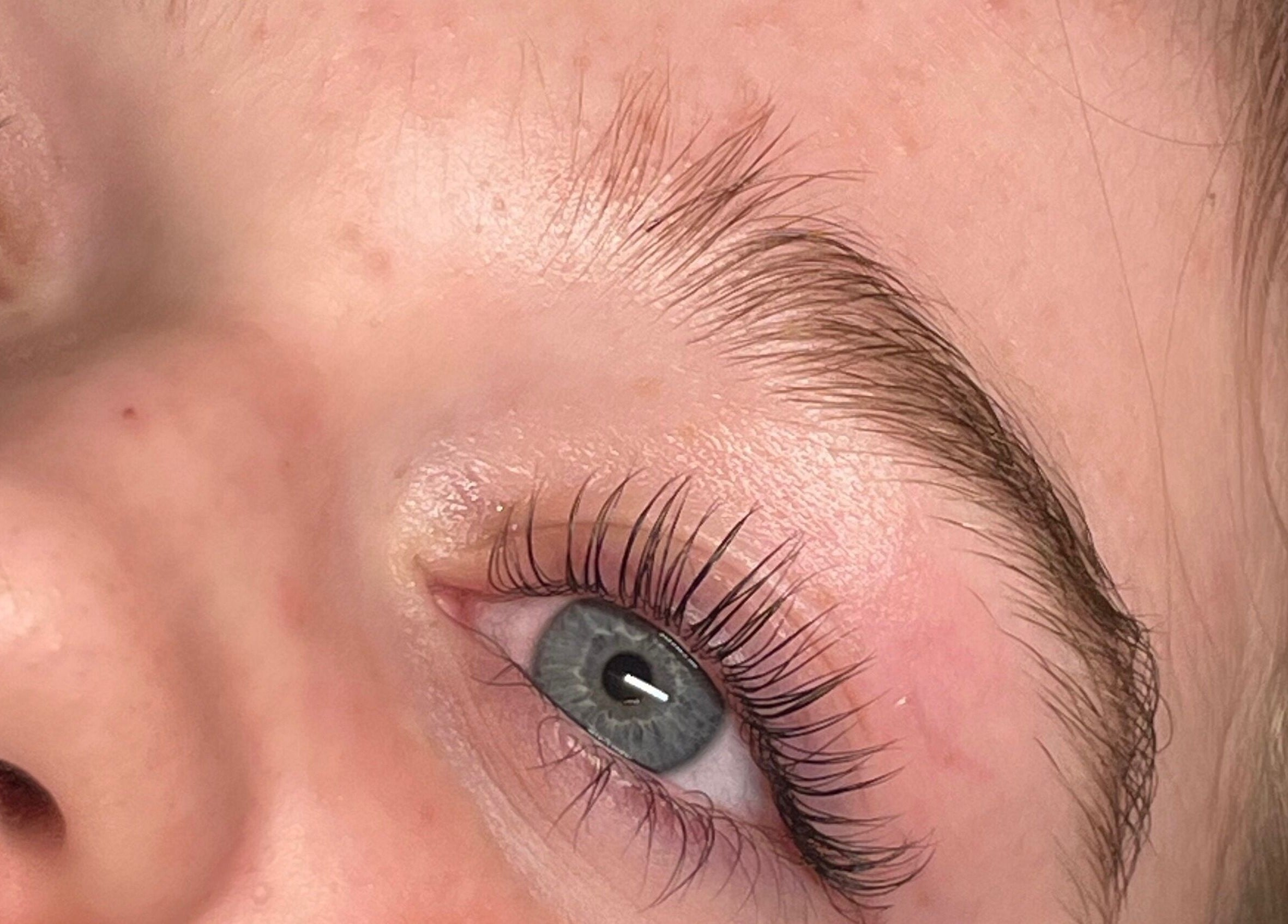 Stunning eyelash extension detail at Lashes by Lydia, Pickering, England, GB.