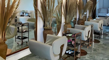Modern salon chairs and decor at Kaya Beauty Spa, Bali, Bali, ID, offering a serene beauty experience.
