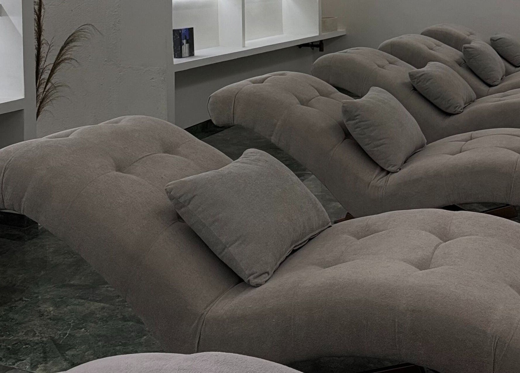 Luxurious lounge chairs at Shaz Salon Beauty Wellness, Bali, Bali, ID, ideal for relaxation and comfort.
