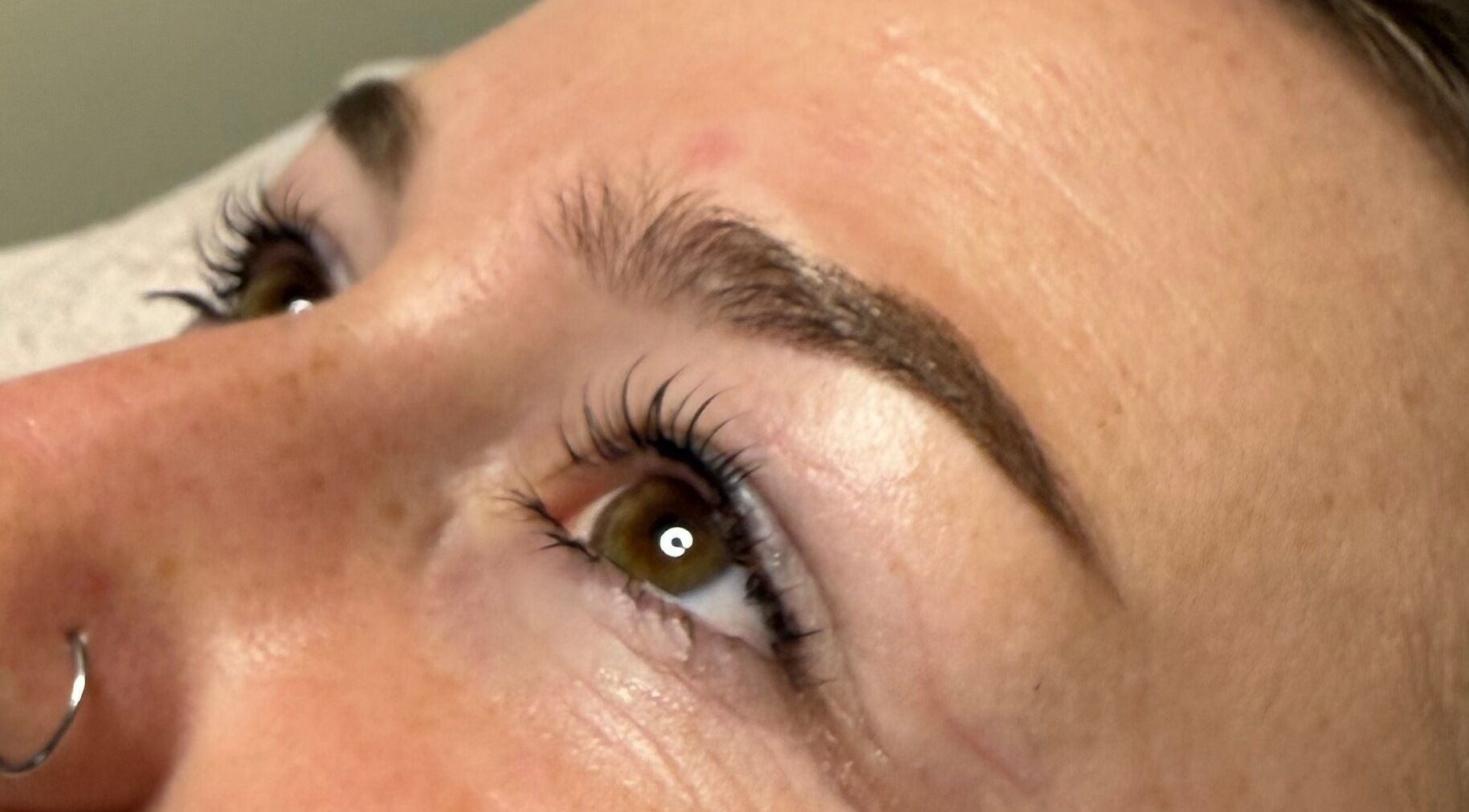 Closeup of expertly styled lashes at LaDiDarling, Melbourne, Victoria, AU, showcasing refined beauty.