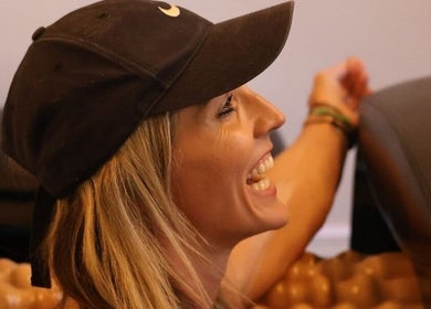 Smiling guest enjoying relaxation at Innermost Wellbeing in Cape Town, Western Cape, ZA.