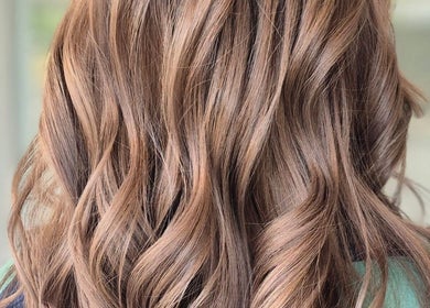 Elegant wavy hair styled at Hair by Clementine in Rotorua, Bay Of Plenty Region, NZ