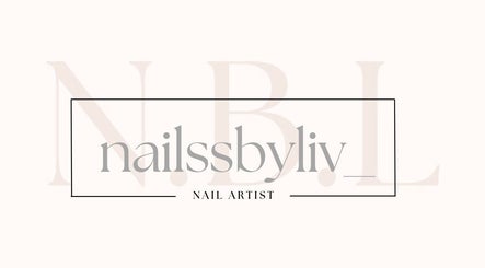 Elegant Nailssbyliv logo design in WALTON-ON-THAMES, England, GB, showcasing nail artistry.