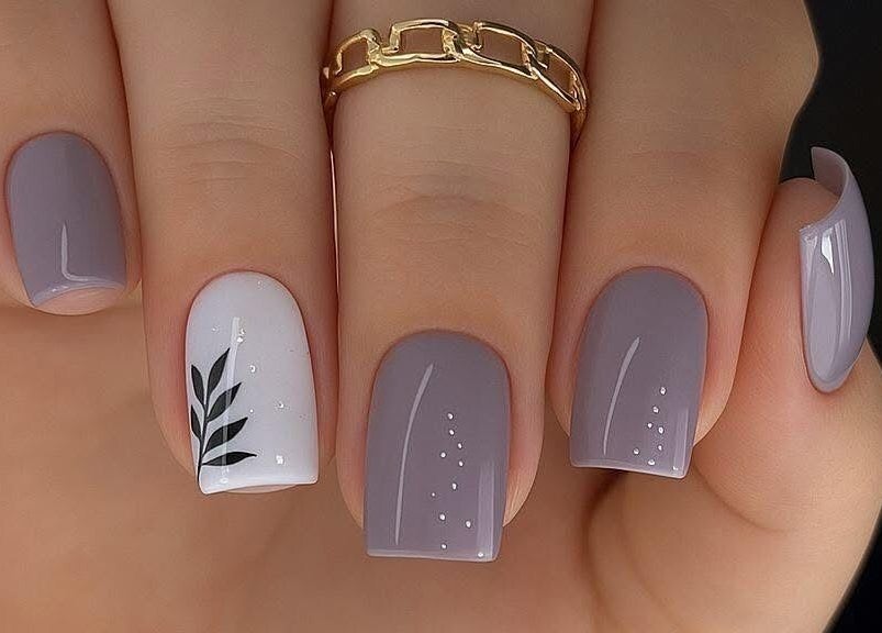 Uñas decoradas con diseño minimalista en Muzzo’Nails &CompanyBV, El Tablero, Canarias, ES.