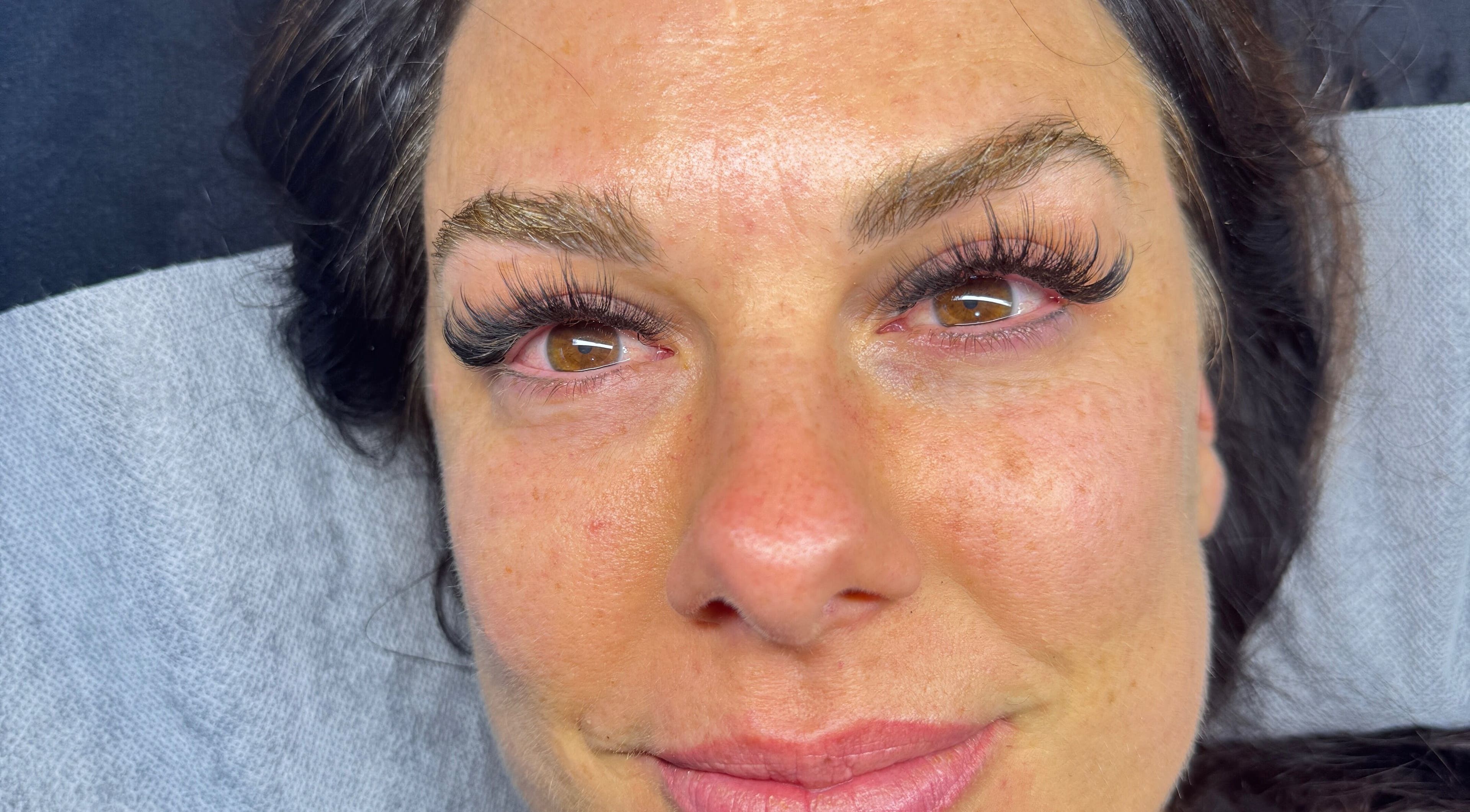Lush eyelash extensions at Lash Studio By Jenny in Bertram, Western Australia, AU, enhancing natural beauty.