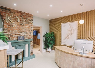 Elegant reception at Cecily Skin Clinic & Koha Aesthetics, Berkhamsted, England, GB.