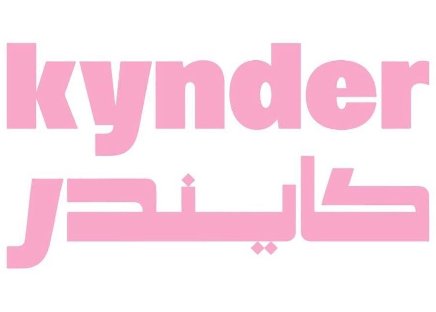 Kynder Salon logo in pink at الرياض, منطقة الرياض, SA, representing beauty and wellness.