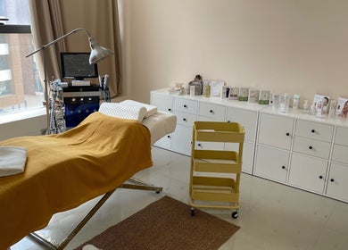 Wellness Palace spa room with treatment bed, Casablanca, Casablanca-Settat, MA.