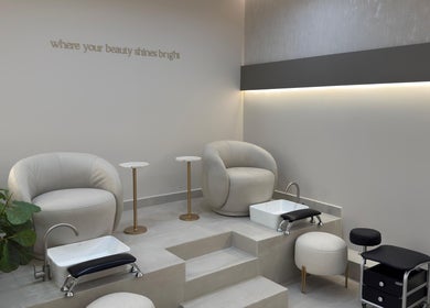 Espacio moderno para pedicura en Cloud Nine - Beauty Salon & Spa, Guatemala City, Guatemala Department, GT.