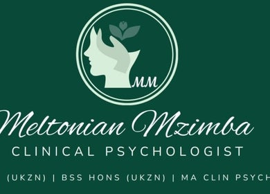 Logo of Meltonian Mzimba Psychologist in Randburg, Gauteng, ZA, featuring a face and leaf icon.