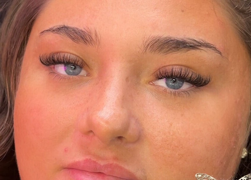 Lash extensions at Butterfly Effect in Manchester, England, GB. Enhance your beauty with expert care.