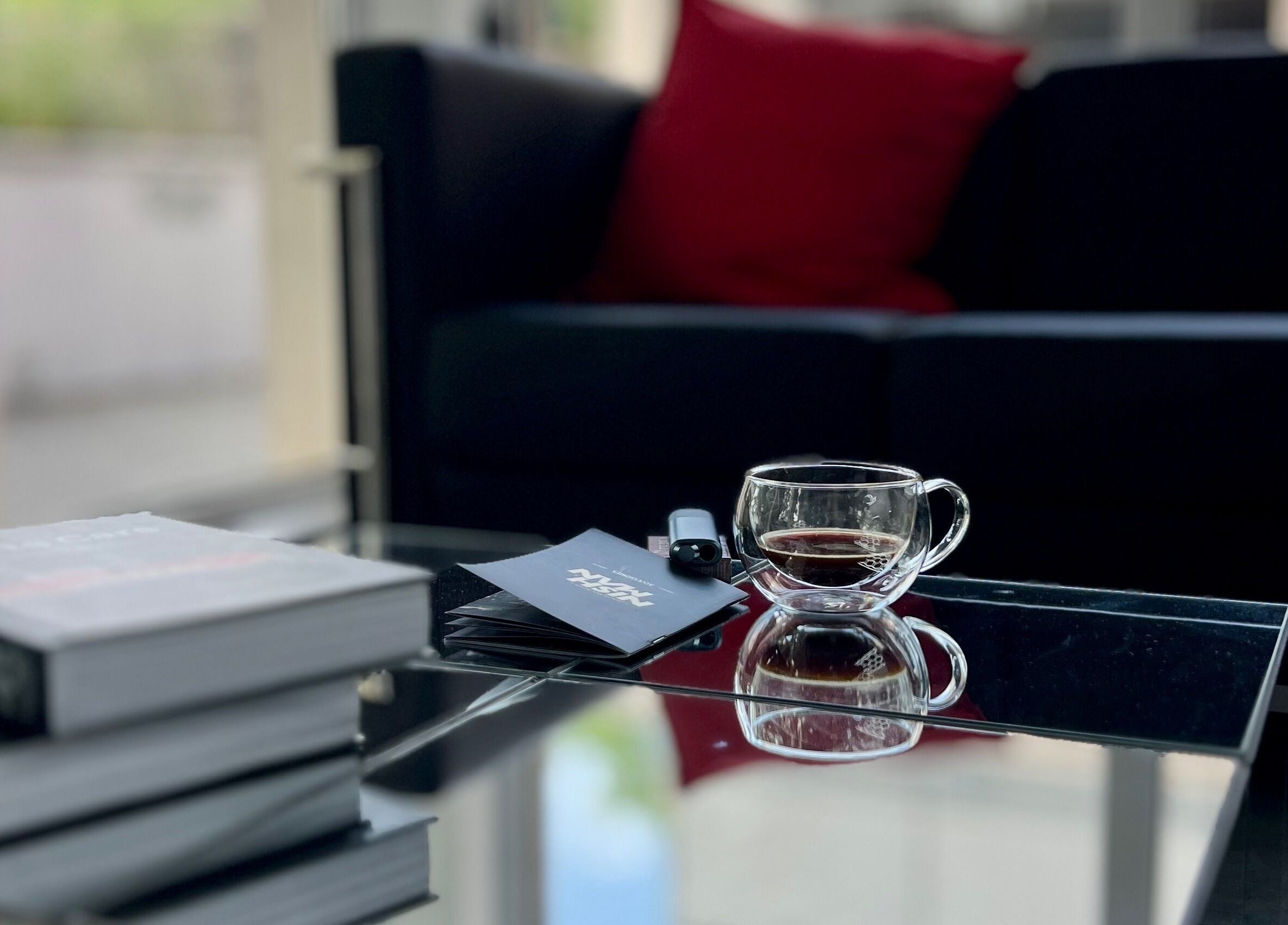 Чаша кафе в уютния салон на DIVO barberstudio, Бургас, Бургас, BG.