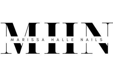Marissa Halle Nails logo, elegance captured in San Fernando, Princes Town Regional Corporation, TT.