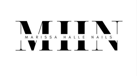 Marissa Halle Nails logo, elegance captured in San Fernando, Princes Town Regional Corporation, TT.