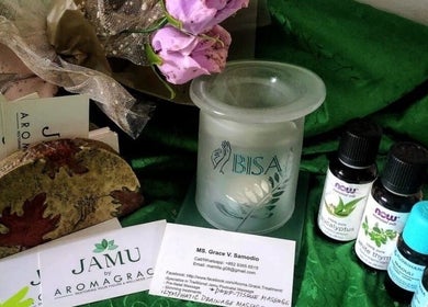 Aromagrace Health Beauty Care's wellness products displayed at Hong Kong Island, HK.