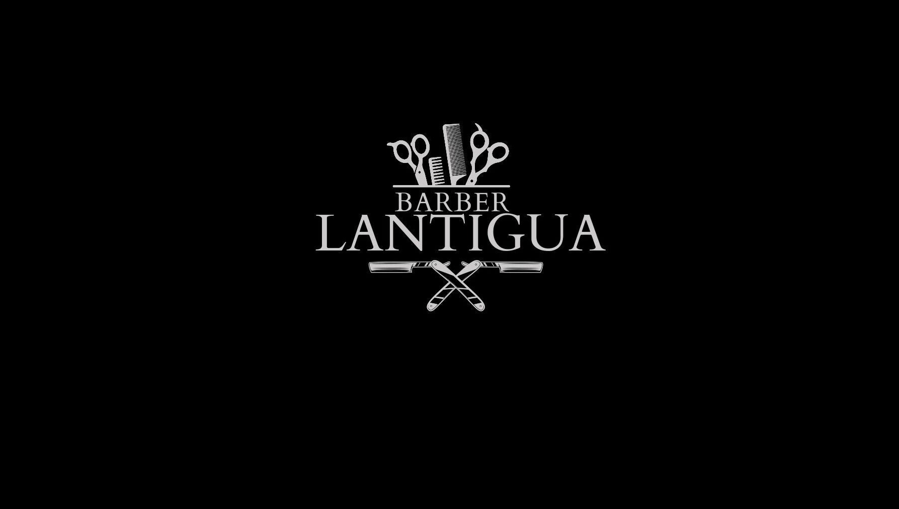 Logotipo de BARBER LANTIGUA en Quilicura, Región Metropolitana, CL, destacando herramientas de barbería.