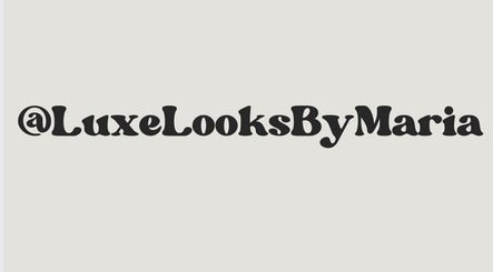Stylish logo of @Luxe Looks By Maria in Allawah, New South Wales, AU, showcasing elegance.