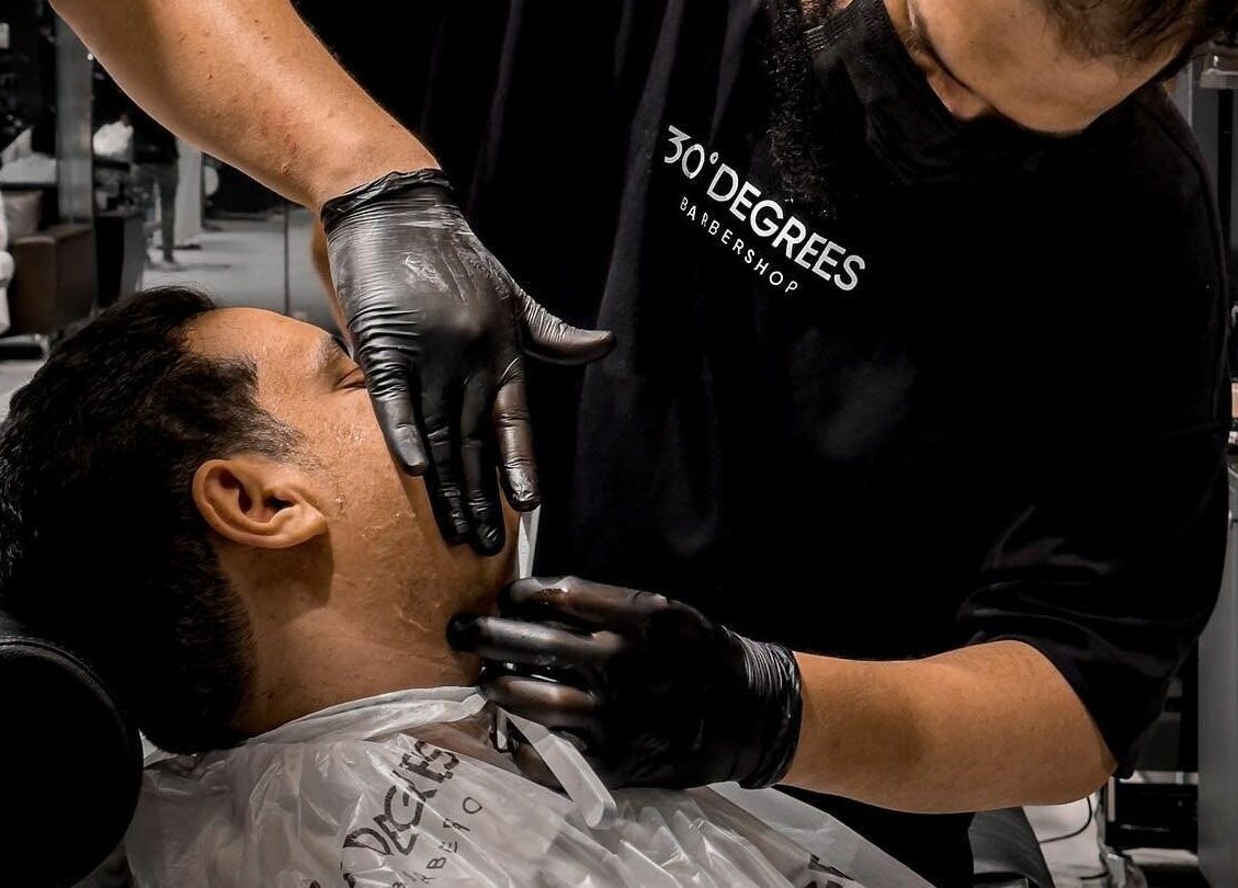 Professional shave at Al Rayan | 30 Degrees Barbershop, Riyadh, Riyadh Province, SA.