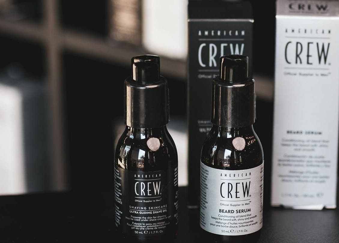 Al Hamra | 30 Degrees Barbershop grooming products display, Riyadh, Riyadh Province, SA.