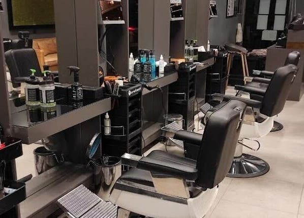 Modern salon chairs and styling stations at Al Aarid | 30 Degrees in Riyadh, Riyadh Province, SA.