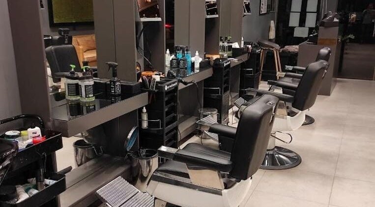 Modern salon chairs and styling stations at Al Aarid | 30 Degrees in Riyadh, Riyadh Province, SA.