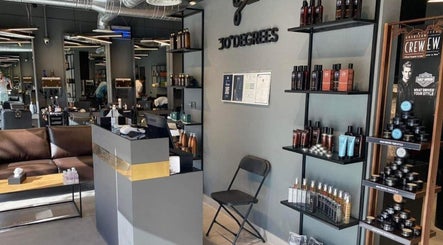 Sophisticated salon interior of AL Falah 30 Degrees in Riyadh, Riyadh Province, SA, showcasing modern decor.