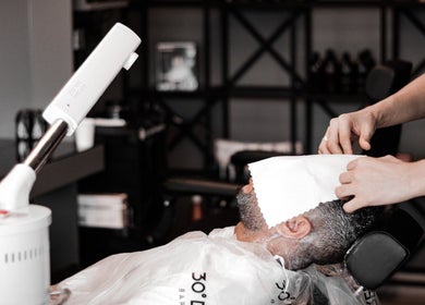 High-end facial grooming service at AL Falah 30 Degrees, Riyadh, Riyadh Province, SA.