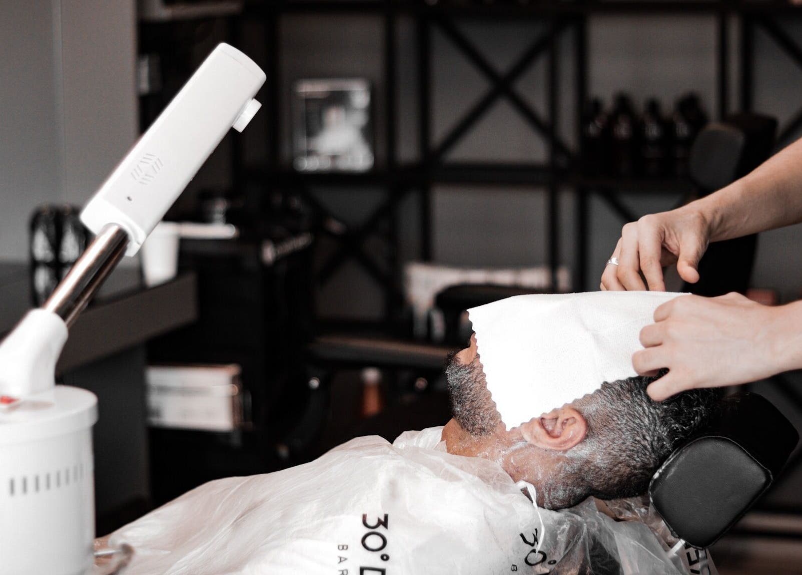 High-end facial grooming service at AL Falah 30 Degrees, Riyadh, Riyadh Province, SA.