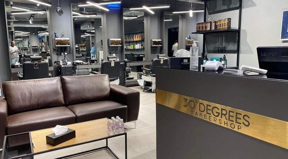 Modern interior of ✂️ خدمه الحلاقة المنزلية – Home Services in Riyadh, Riyadh Province, SA offering sleek barber services.