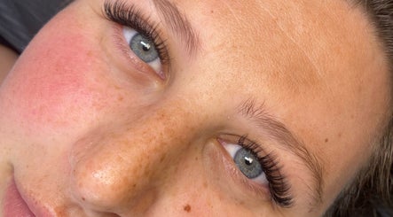 Detailed eyelash enhancement at CM Lash & Beauty, Wellington, England, GB, showcasing lush, long lashes.