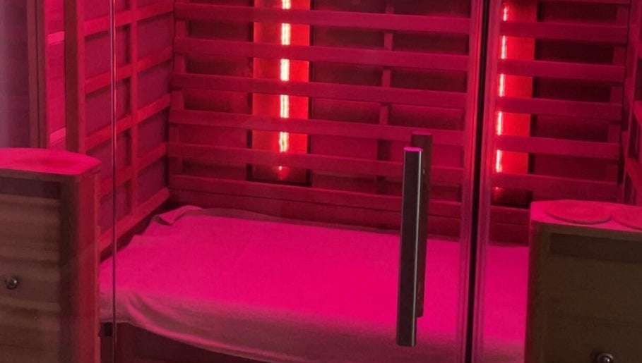 Infrared sauna at W Wellness Centre in Bungendore, New South Wales, AU, offering relaxation and wellness benefits.
