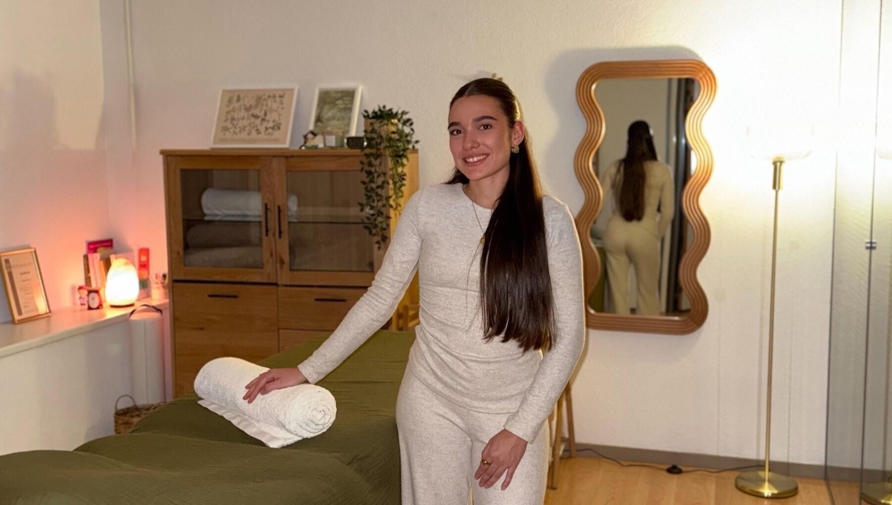 Un espace de bien-être chaleureux à Les mots du corps, Yverdon-les-bains, Vaud, CH.