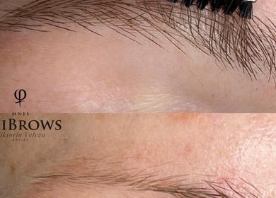 Expert microblading at Viktoria Veleva PhiBrows in Sofia, Sofia City Province, BG showcasing flawless brow results.