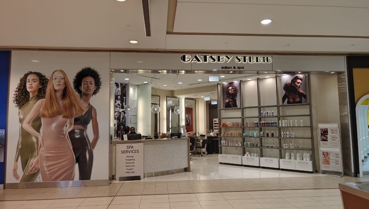 Gatsby Studio Salon and Spa entrance in Toronto, Ontario, CA showcasing elegant salon and spa services.