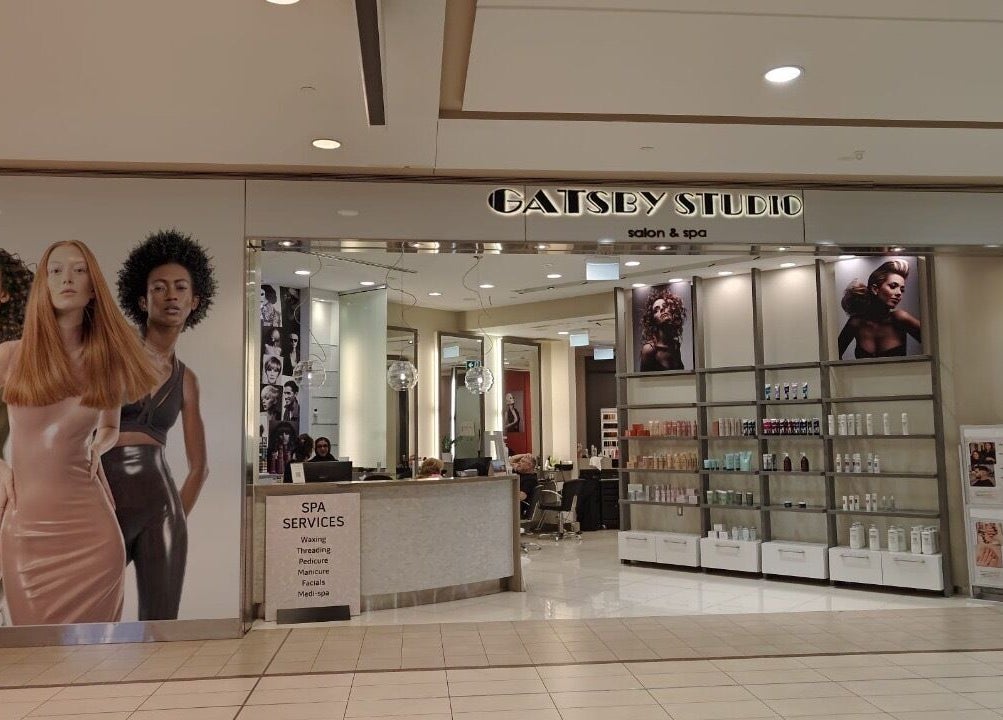 Gatsby Studio Salon and Spa entrance in Toronto, Ontario, CA showcasing elegant salon and spa services.